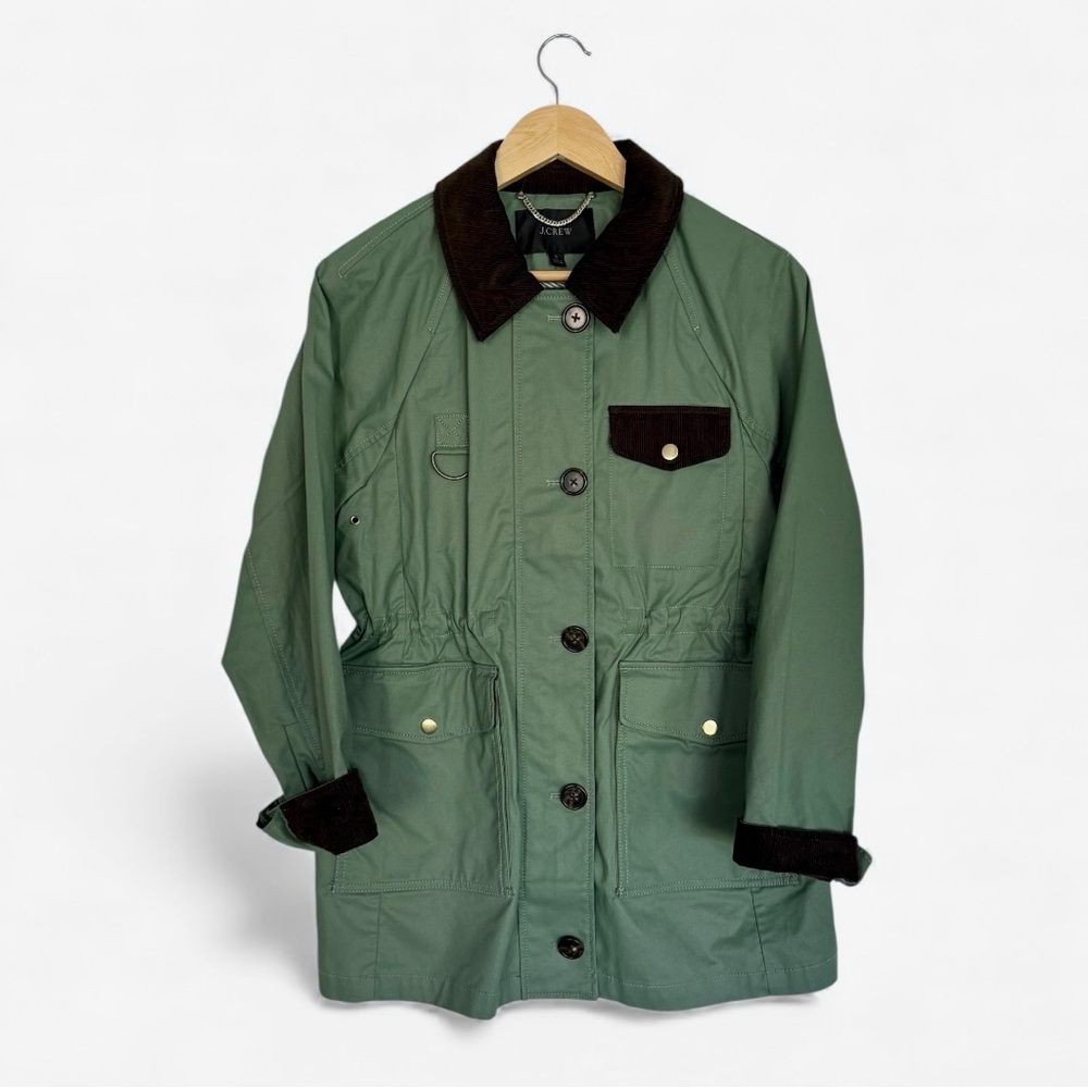 J CREW Green Barn Jacket